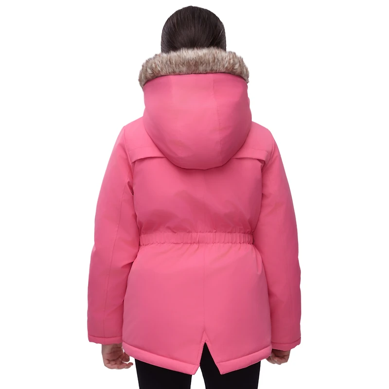 Rokka&Rolla Little & Big Kid Girls Mid-Length Fleece Lined Parka