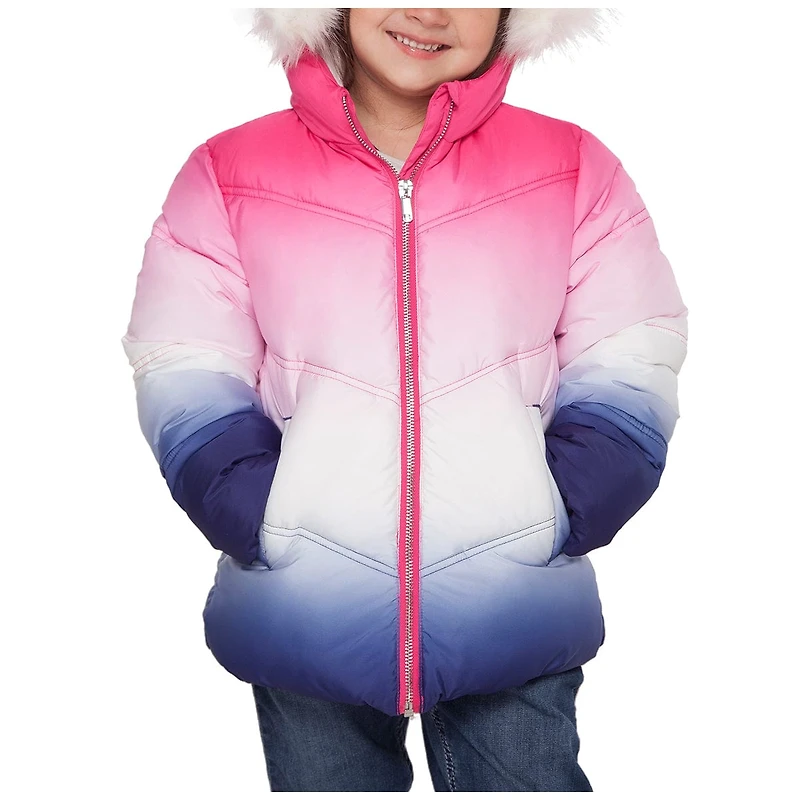 Rokka&Rolla Little & Big Kid Girls Heavyweight Puffer Jacket Bubble Coat