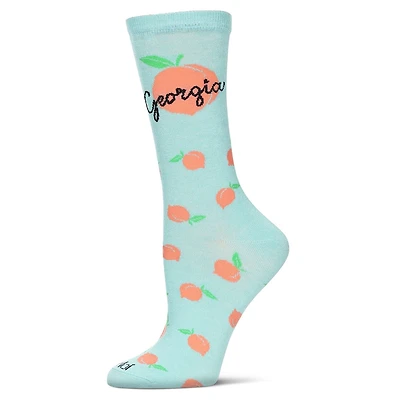 MeMoi Women's Georgia Bamboo Crew Socks