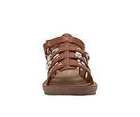 bebe Toddler Girl's Strappy Sandals with Metal Charms