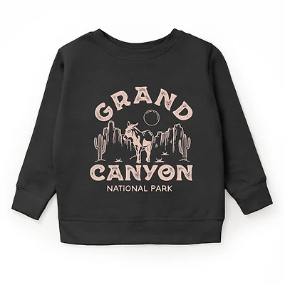 The Juniper Shop - Vintage Grand Canyon National Park Youth Graphic Sweatshirt