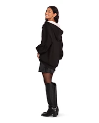 Belle & Bloom Womens Best Of Me Panelled Hoodie