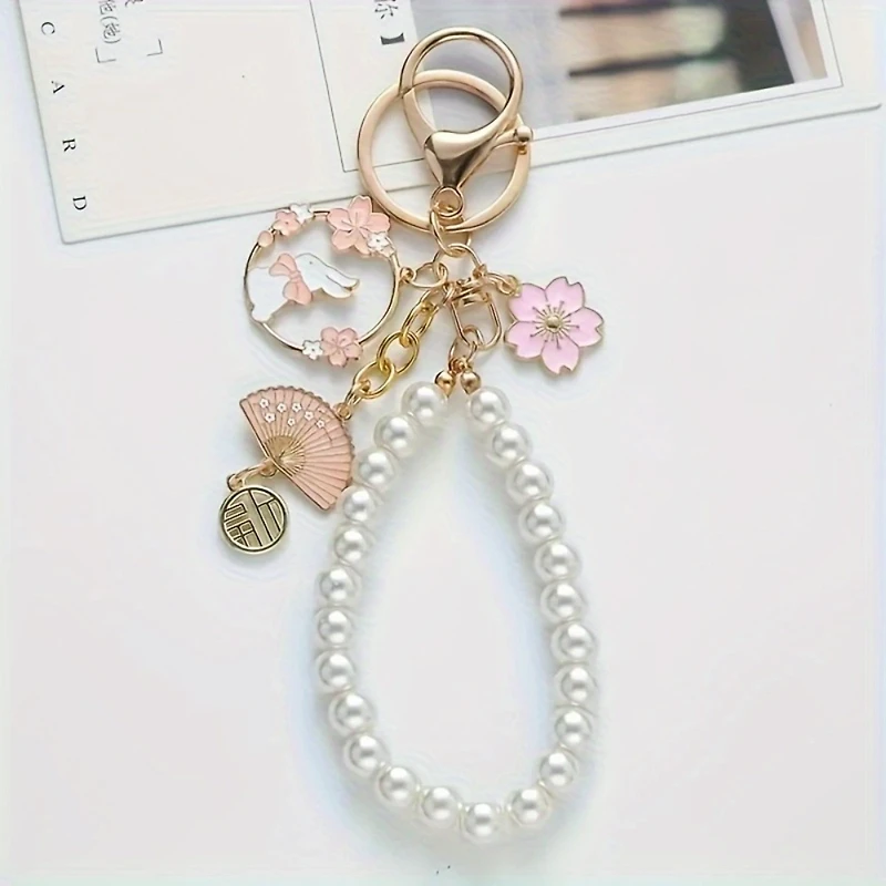 Wardrobe Whimsy 2Pcs Keychains Set Cute Keychain Bag Charms for Purse