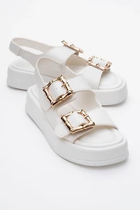 Prologue Shoes Womens Slope Double Strap Sandal
