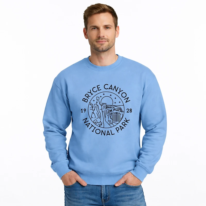 Simply Sage Market - Bryce Canyon National Park Men's Graphic Sweatshirt