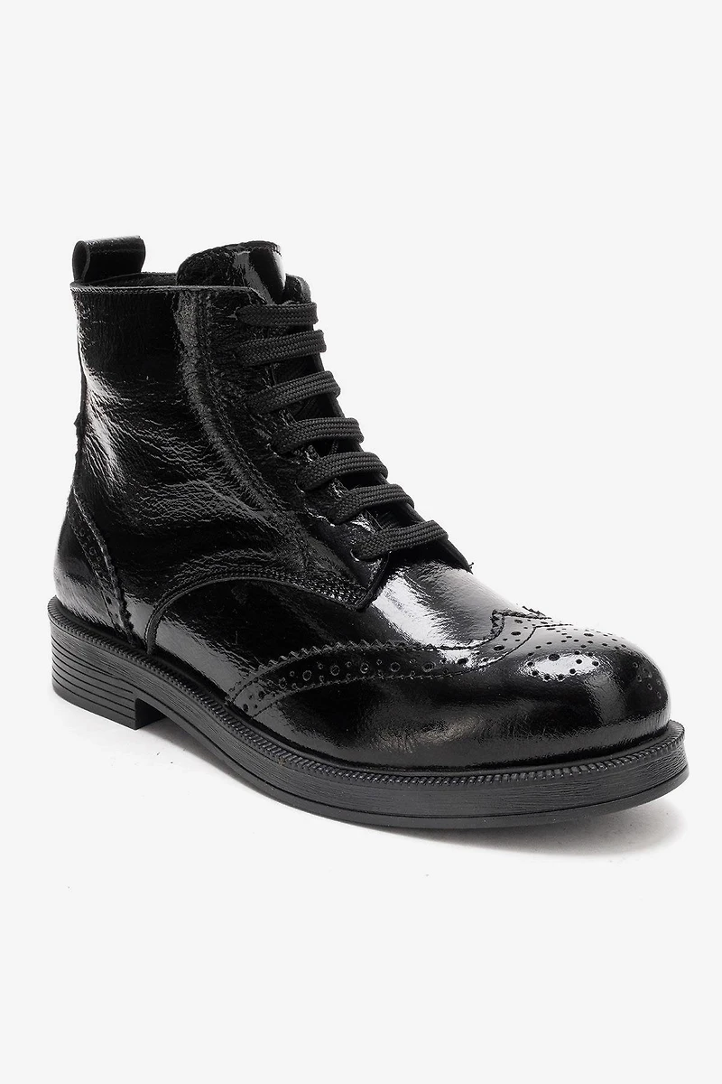 Forever & Always Womens Nelvy Leather Boots