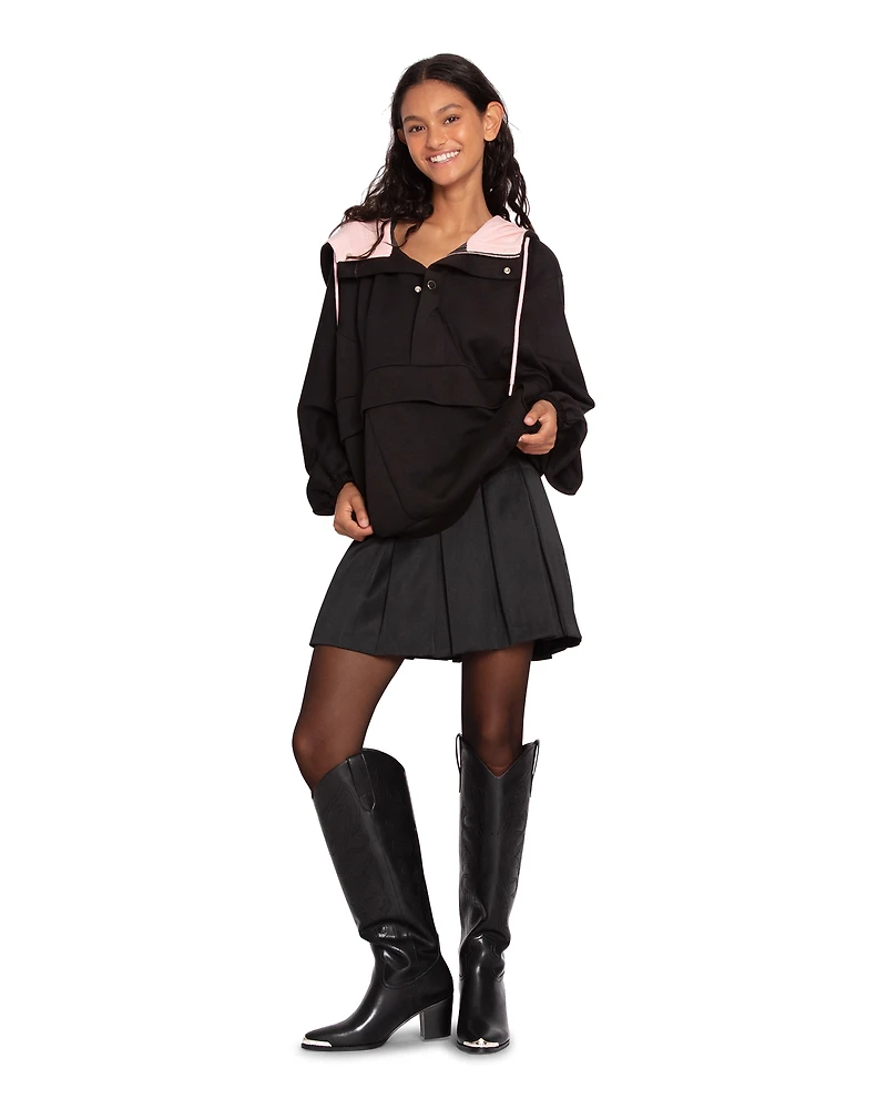 Belle & Bloom Womens Best Of Me Panelled Hoodie