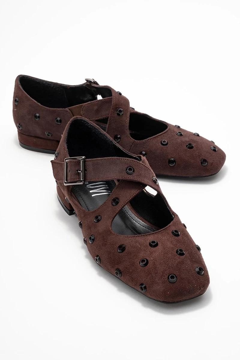 Prologue Shoes Womens Addison Cross Strap Mary Jane