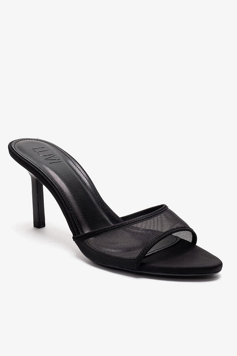 Prologue Shoes Womens Monroe Stiletto Mesh Sandal