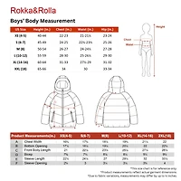 Rokka&Rolla Little & Big Kid Boys Fleece Lined Jacket