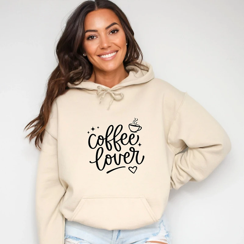 Simply Sage Market - Coffee Lover Stars Women's Graphic Hoodie