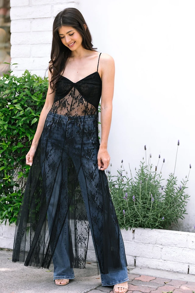 H&M Sheer Maxi Dress | Pacific City