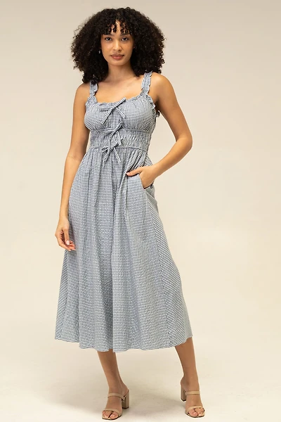 knee length dresses for ladies The Rita Dress – Angele.H Paris main image 1