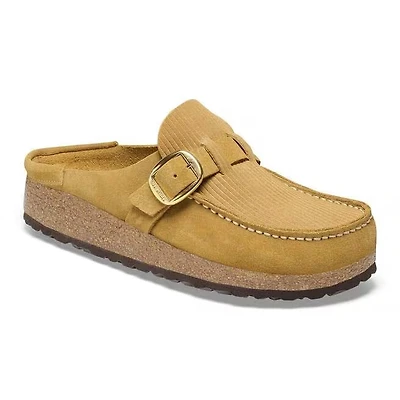 Birkenstock Women's Buckley Suede Mules - Cork Brown 1026235