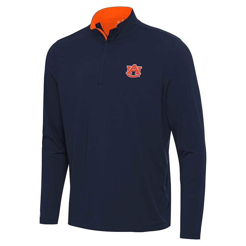 Antigua Men's Auburn Content Quarter Zip Pullover