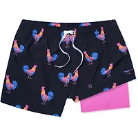 Chubbies Men's Cockadoodle Doozies Lined Swim Trunks - 4" inseam