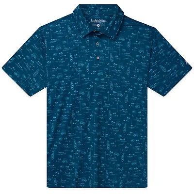 Chubbies Men's The Fair Wager Performance Polo
