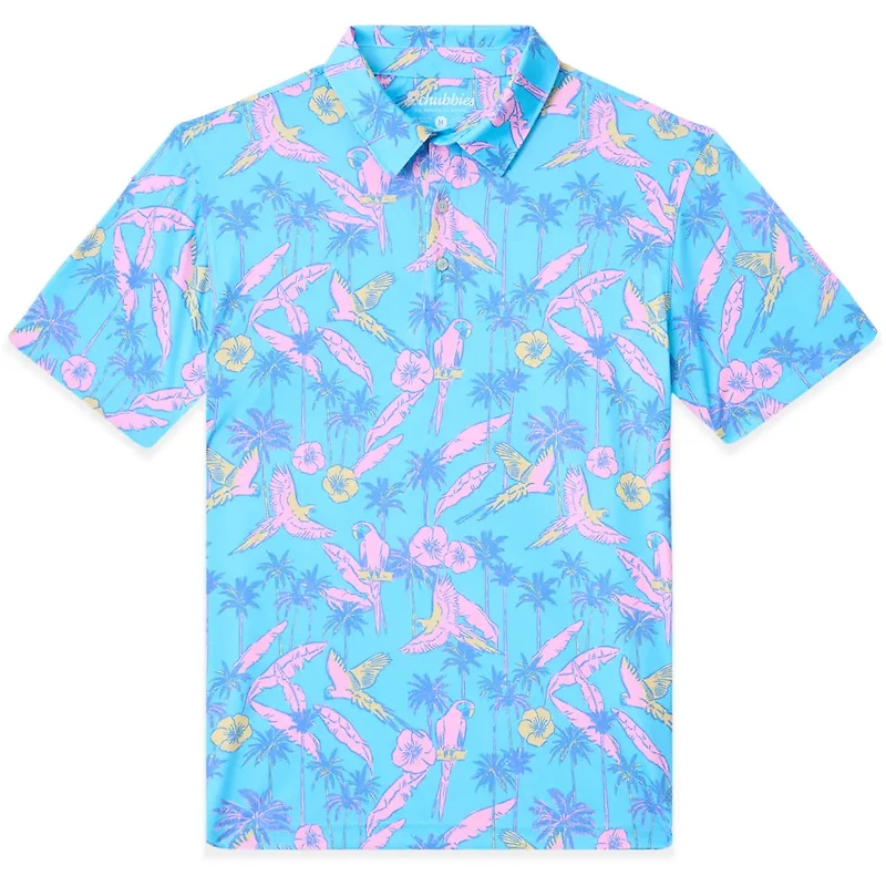 Chubbies Men's The Flock Party Performance Polo