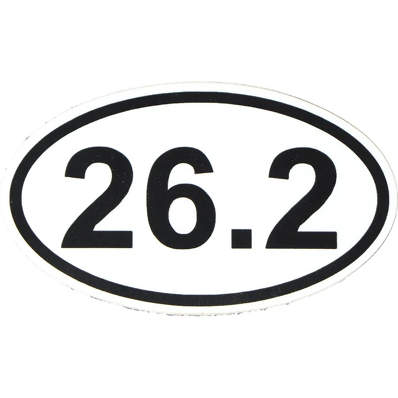 26.2 Oval Sticker
