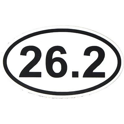 26.2 Oval Sticker