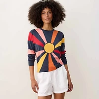 Marine Layer Women's Exploded Sun Sweater