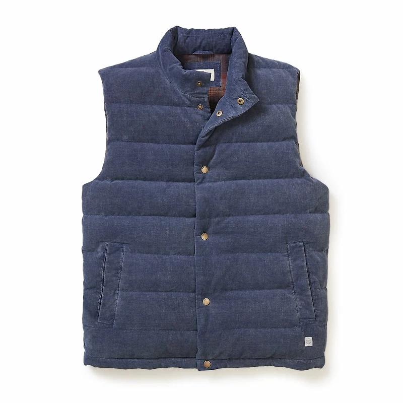 Marine Layer Men's Palisades Corduroy Puffer Vest