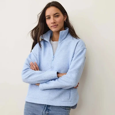 Marine Layer Women's Corbet Quilted Half Zip