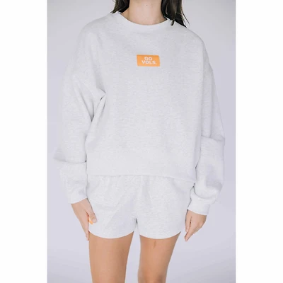 Scarlet & Gold Women's Becca Boxy Crewneck Sweatshirt