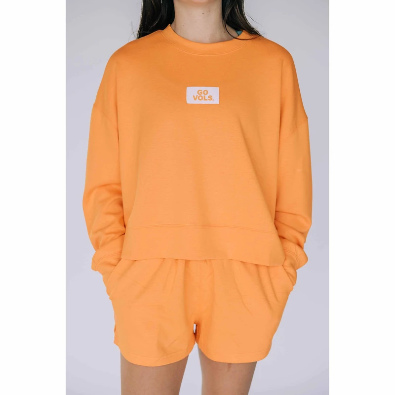 Scarlet & Gold Women's Ava Airy Crewneck Sweatshirt - Tennessee