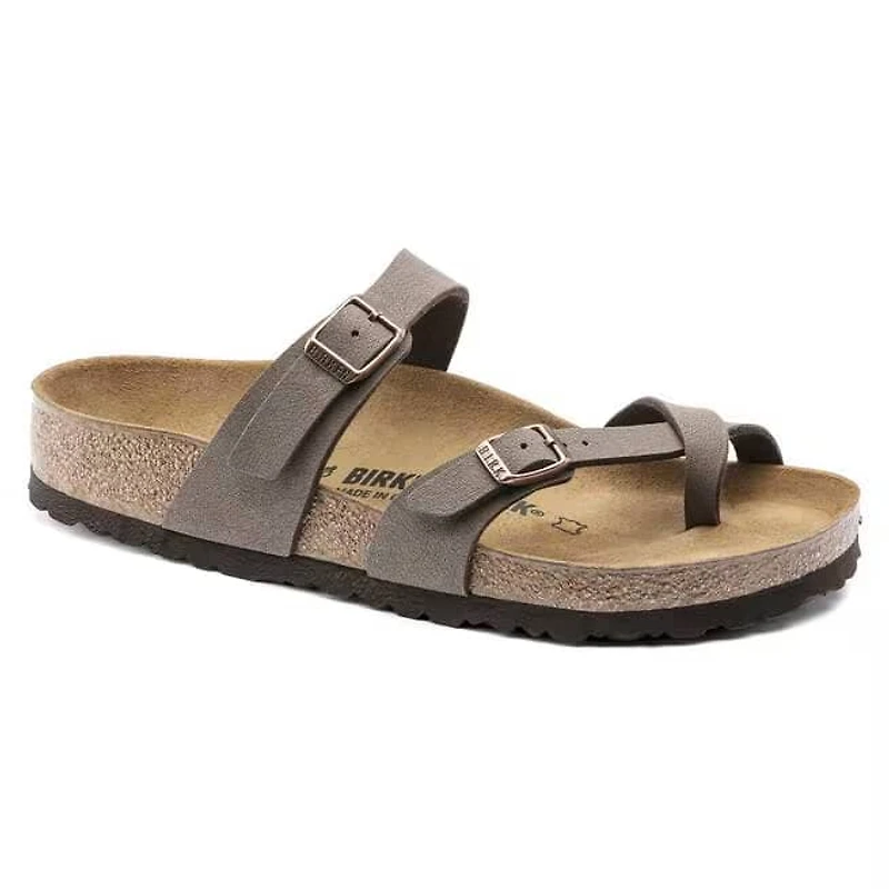 Birkenstock Mayari Birkibuc Sandals - Mocha 71061