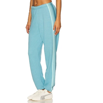 Aviator Nation Women's 5 Stripe Sweatpants