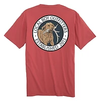 Local Boy Men's Antler Retrieve Short Sleeve Tee