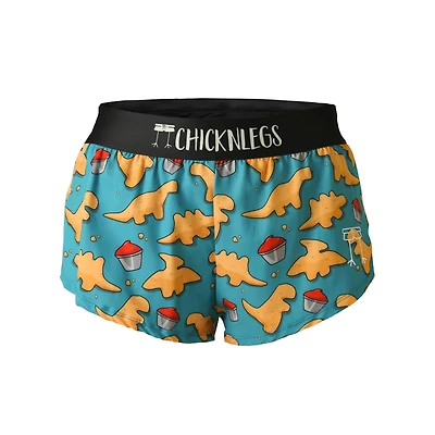 ChicknLegs Women's Nuggets Split Shorts 1.5"