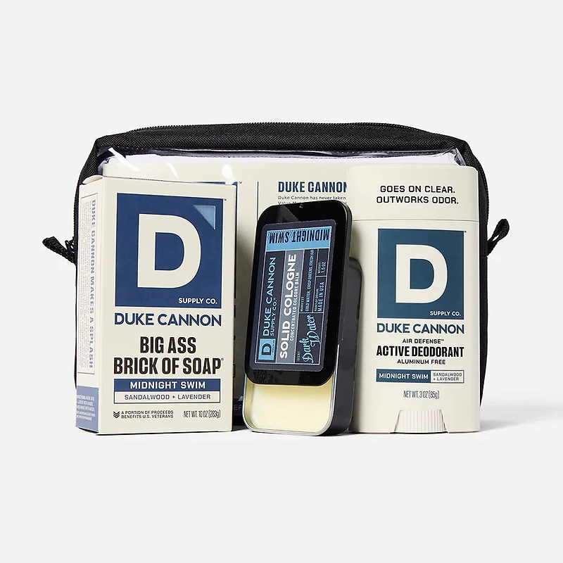 Duke Cannon Midnight Swim Gift Set