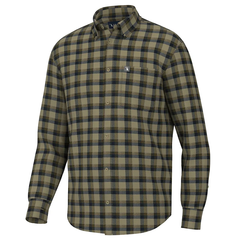 Local Boy Men's Shaffer Stretch Flannel