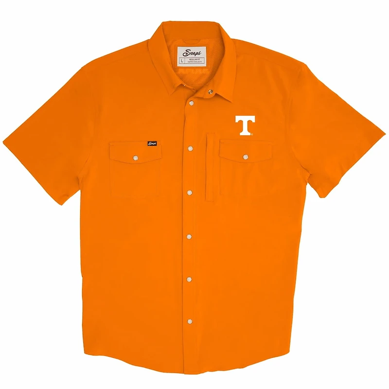 Snaps Men's Tennessee Pearl Snap Short Sleeve Shirt