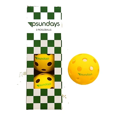 Psundays Indoor Pickleball - 3 Pack