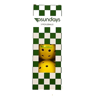 psundays Outdoor Pickleball - 3 Pack