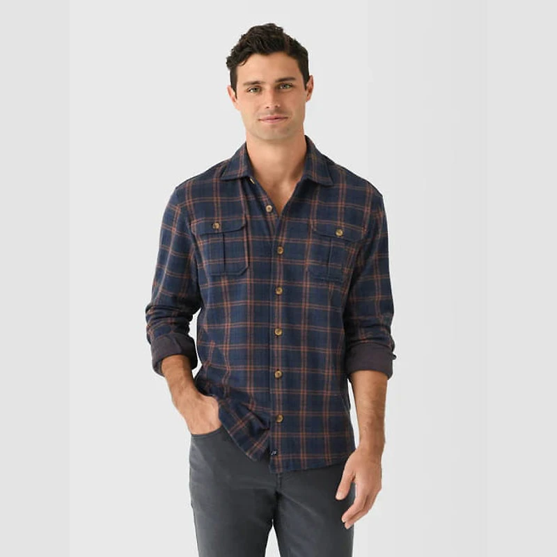 Johnnie-O Men's Judah Long Sleeve Flannel
