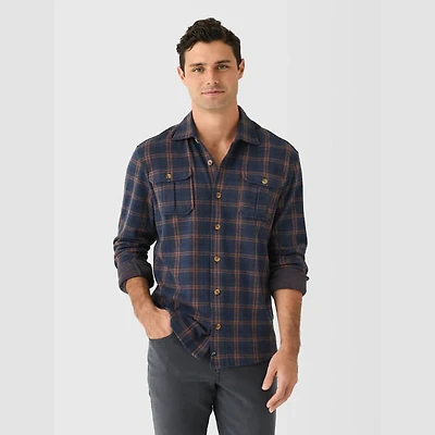 Johnnie-O Men's Judah Long Sleeve Flannel