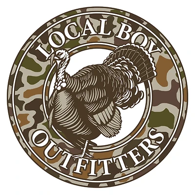 Local Boy Outfitters Original Turkey Vintage Decal