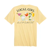 Local Boy Outfitters Women's Social & Cocktail Club Short-Sleeve Tee