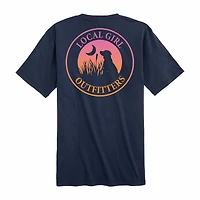 Local Boy Outfitters Women's Sunset Spring Short-Sleeve Tee