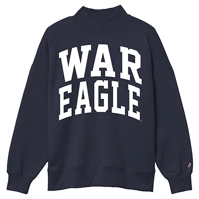 Legacy Women's Stacked War Eagle Mockneck Sweatshirt