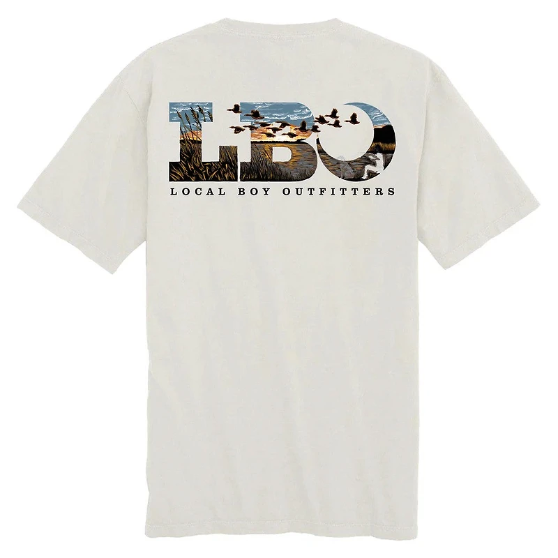 Local Boy Men's LBO Marsh Scene Short Sleeve Tee
