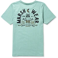 Marshwear Boy's Campout Short Sleeve Tee