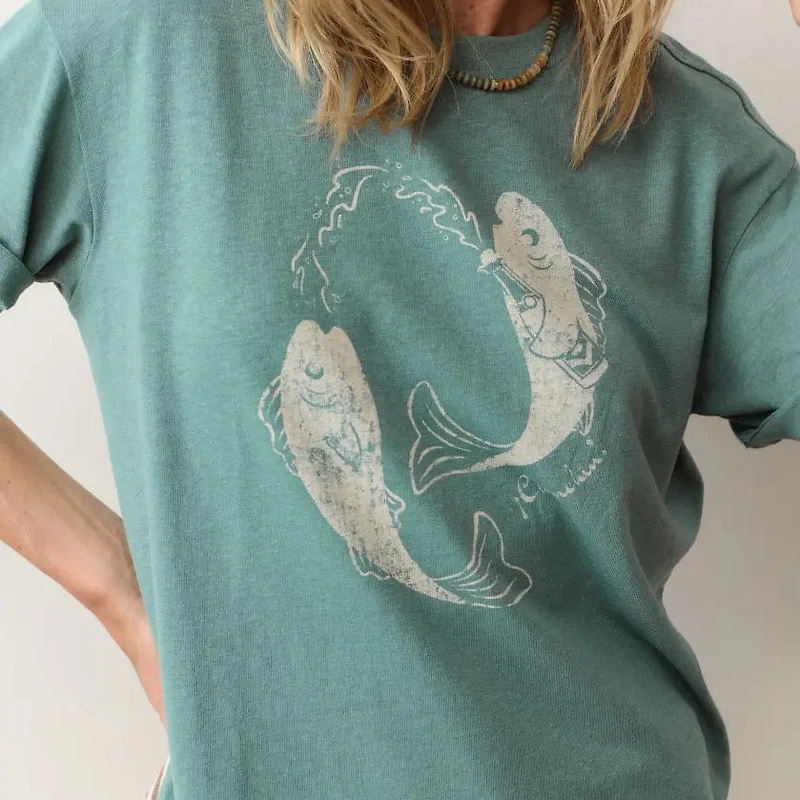 Marine Layer Women's Oversized Hemp Graphic Tee