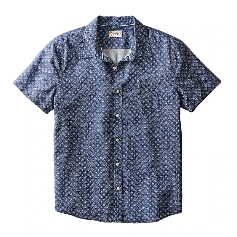 Marine Layer Men's Better-Than-Linen Short Sleeve Shirt