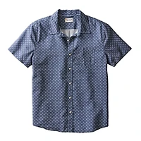 Marine Layer Men's Better-Than-Linen Short Sleeve Shirt