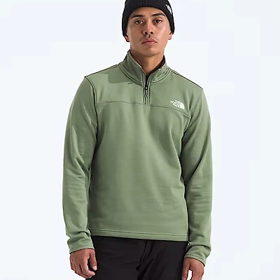 The North Face Men’s Cedar Trail Grid Fleece 1/4 Zip